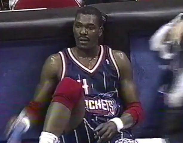 Even Hakeem wore out